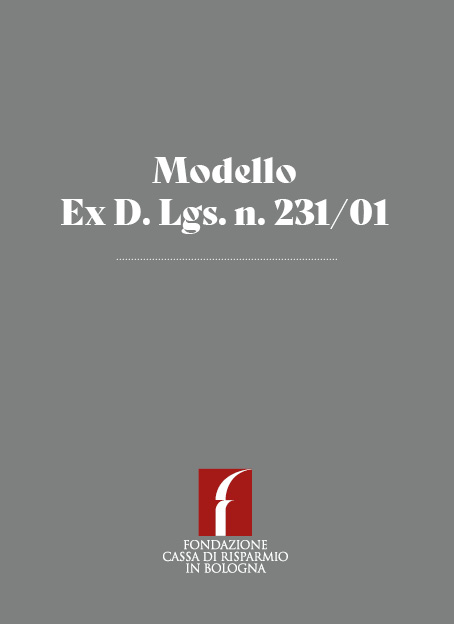 Modello di organizzazione, gestione e controllo 